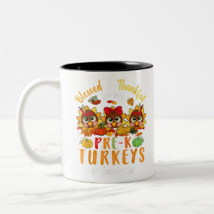Caneca De Café Em Dois Tons Abençoado E Agradecido Pelo Meu Professor De Perus