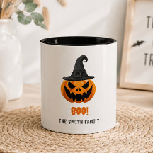 Abóbora de Halloween “TCHU!” – Nome Personalizado