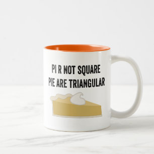 Caneca De Café Em Dois Tons Abóbora Pi