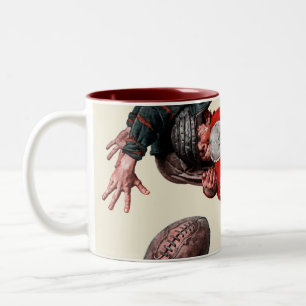 Caneca De Café Em Dois Tons Abordado