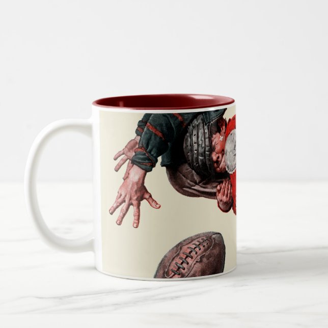Caneca De Café Em Dois Tons Abordado (Esquerda)