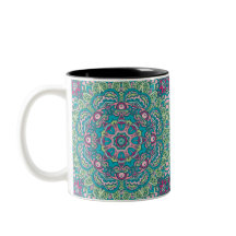 ABSTRATO BOHO FESTIVE MANDALA PATTERN MUG