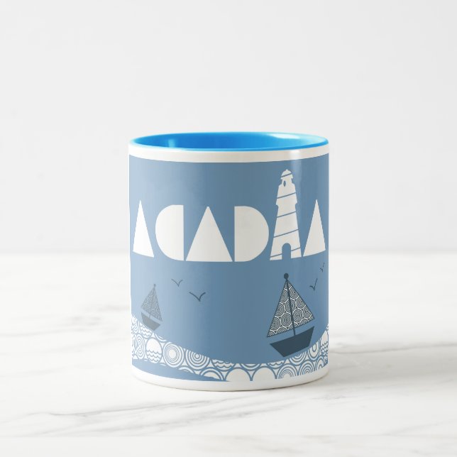 Caneca De Café Em Dois Tons Acadia (Centro)