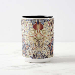 Caneca De Café Em Dois Tons Acanthus (por William Morris)