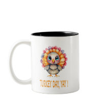 Ação de Graças Engraçado no Dia da Turquia