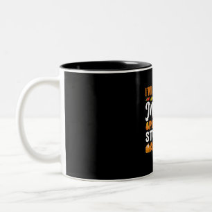 Caneca De Café Em Dois Tons Ação De Graças Estou Aqui Por Potatos