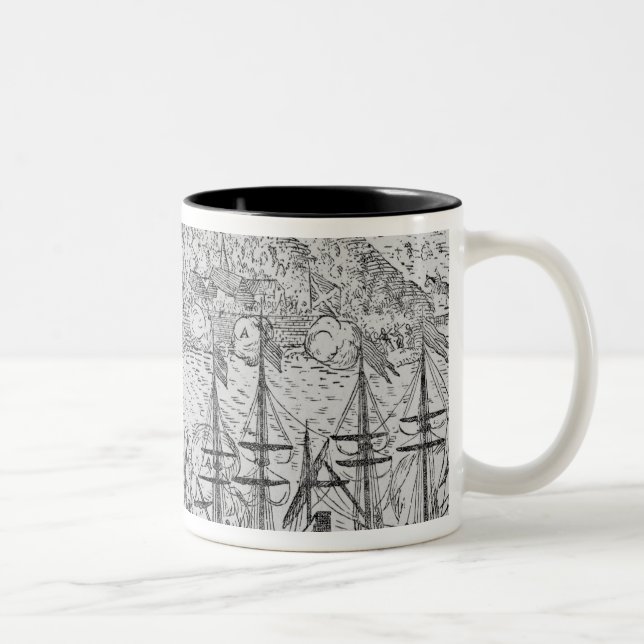 Caneca De Café Em Dois Tons Acapulco', de Jean-Baptiste Labat "s Nouveau (Direita)