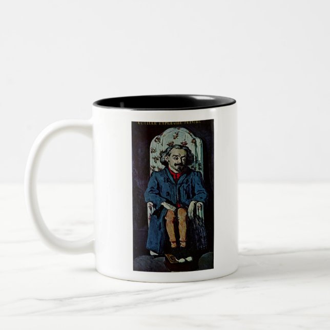 Caneca De Café Em Dois Tons Achille Emperaire - Paul Cezanne - c1868 (Esquerda)