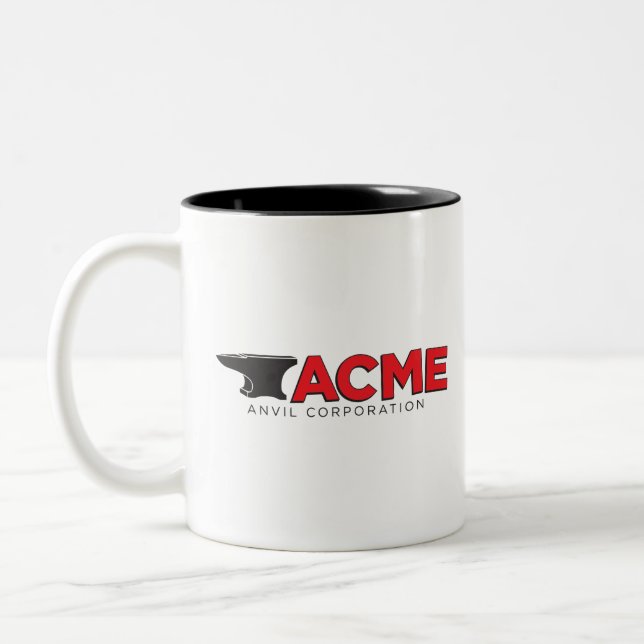 CANECA DE CAFÉ EM DOIS TONS ACME ANVIL CORPORATION (Esquerda)