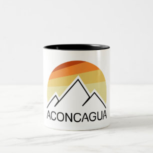 Caneca De Café Em Dois Tons Aconcagua Retro