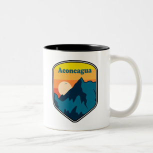 Caneca De Café Em Dois Tons Aconcagua Sunrise