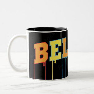 Caneca De Café Em Dois Tons Acredite