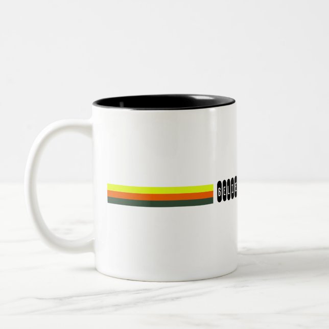 Caneca De Café Em Dois Tons Acredite na Trendy (Esquerda)
