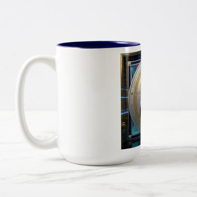 Caneca De Café Em Dois Tons Acústica Master Joalheiro (Esquerda)