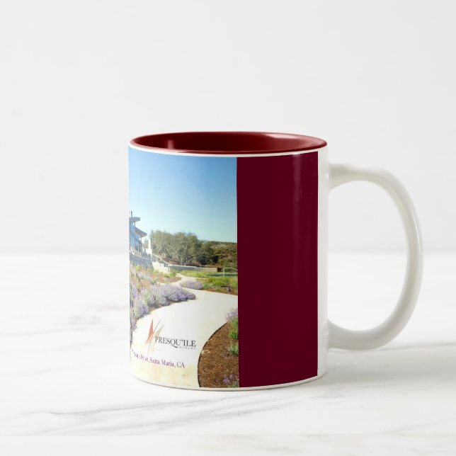 Caneca De Café Em Dois Tons Adega de Presqu'ile (Direita)