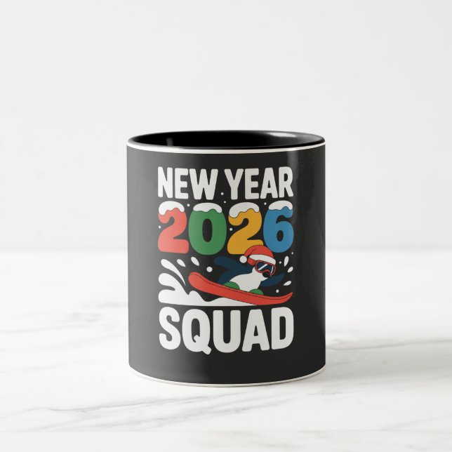 Caneca De Café Em Dois Tons Adesivo (Centro)