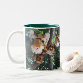 CANECA DE CAFÉ EM DOIS TONS ADICIONAR SEU NOME A ESTA EQUIPE DE SAÍDA DE BRINQ