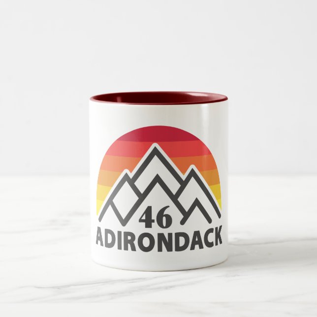 Caneca De Café Em Dois Tons Adirondack 46 Arco-Íris (Centro)