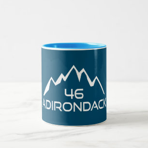 Caneca De Café Em Dois Tons Adirondack 46 Mountain