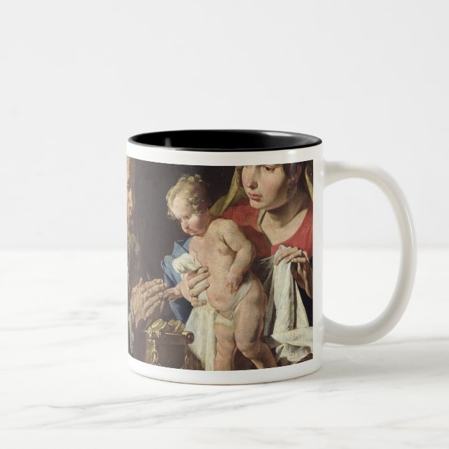 Caneca De Café Em Dois Tons Adoração dos Magi (Direita)