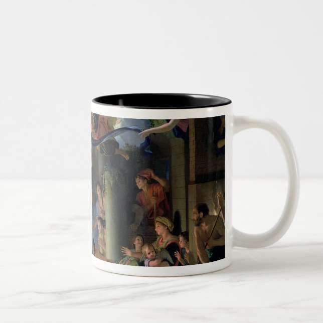 Caneca De Café Em Dois Tons Adoração dos pastores, 1689 (Direita)