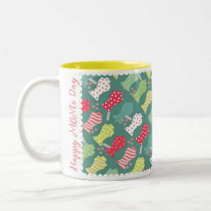 Caneca De Café Em Dois Tons Adoro Sewing Mannequin Teal