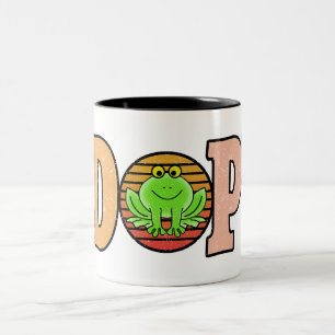 Caneca De Café Em Dois Tons Adotar Sapos   Melhor oferta de sapo para amantes 