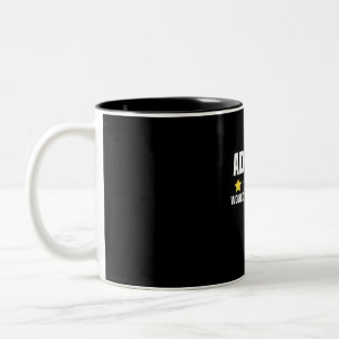 Caneca De Café Em Dois Tons Adultos Sobreclassificados