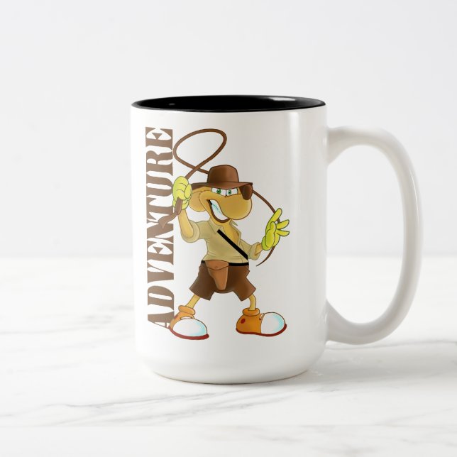 Caneca De Café Em Dois Tons Adventure (Direita)