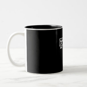 Caneca De Café Em Dois Tons Advogado Eat Sleep Juiz