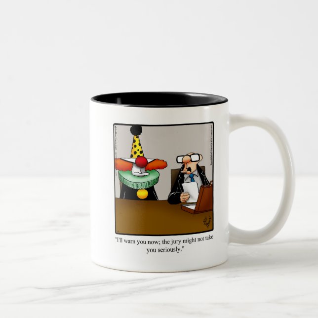 Caneca De Café Em Dois Tons Advogado engraçado Humor Mug Gift (Direita)