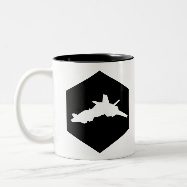 Caneca De Café Em Dois Tons Aerospace Mug (Esquerda)