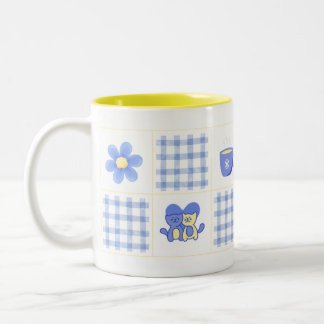 Caneca De Café Em Dois Tons Aesthetic Coquette Mug