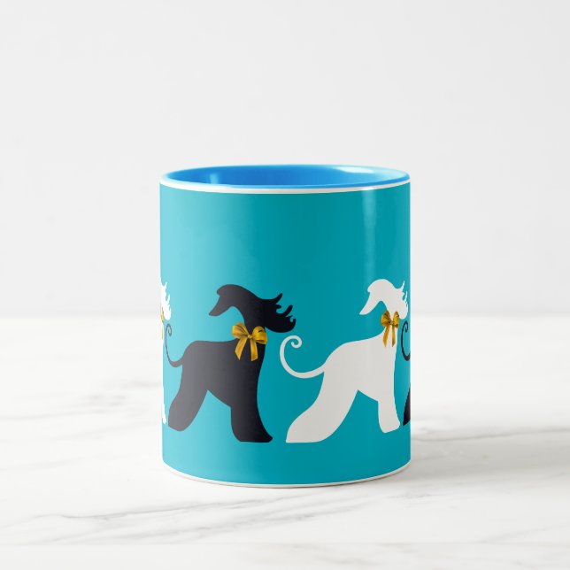 Caneca De Café Em Dois Tons Afegãos em festa! (Centro)