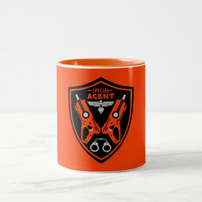 Caneca De Café Em Dois Tons Agente Especial Kid (Centro)