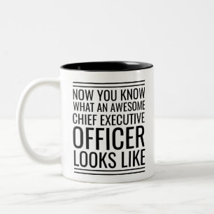 Caneca De Café Em Dois Tons Agora Você Sabe Que Espetacular Diretor Executivo