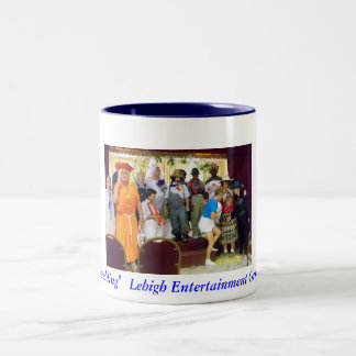 Caneca De Café Em Dois Tons agrupe o tiro, "casamento trocista" Lehigh