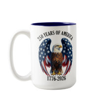 Águia Americana Patriótica 250 Anos 1776-2026