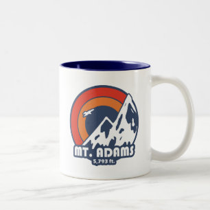 Caneca De Café Em Dois Tons Águia do Sol de Mount Adams New Hampshire