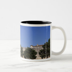 Caneca De Café Em Dois Tons Aigues Mortes, Rhone e Sete Canal, Gard,
