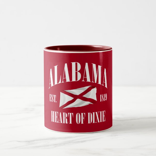 Caneca De Café Em Dois Tons Alabama (Centro)