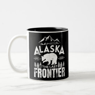 Caneca De Café Em Dois Tons Alaska, Última Fronteira