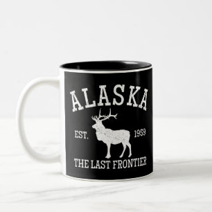 Caneca De Café Em Dois Tons Alaska, Última Fronteira