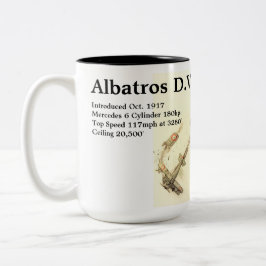 Caneca De Café Em Dois Tons Albatros D.Va