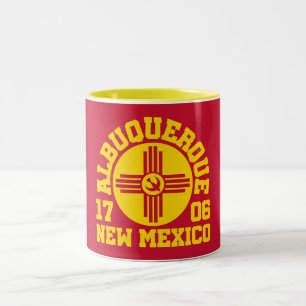 Caneca De Café Em Dois Tons Albuquerque,Novo México