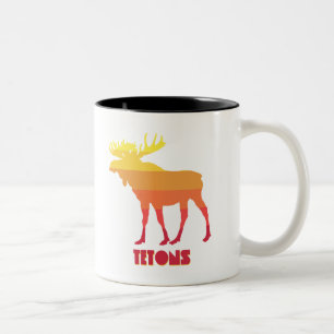 Caneca De Café Em Dois Tons Alce