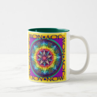 Caneca De Café Em Dois Tons Alegria agora!
