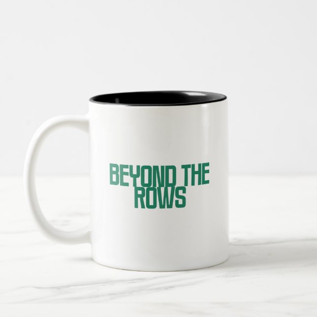 Caneca De Café Em Dois Tons Além das Linhas | Análise Profunda de Dados (Esquerda)