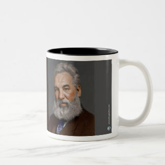 Caneca De Café Em Dois Tons Alexander Graham Bell