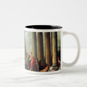 Caneca De Café Em Dois Tons Alexander III o excelente antes do túmulo